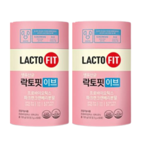 NEW 락토핏 이브 (+ 파크랜크랜베리 ) 유산균 2g x 60포 x 2통