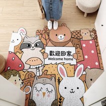 현관 베란다 바닥 장판 시트지 신발 안전화 털이개 흙먼지 논슬립 코일 방지 오염 매트, 40×60 cm, E타입