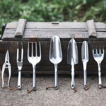 홈 가드닝 미니 올스테인레스 모종삽 꽃삽 원예도구 분갈이, 사지창