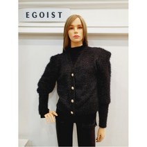 [에고이스트] [W몰 ] EM4JK101볼륨소매 메탈사 크롭 가디건