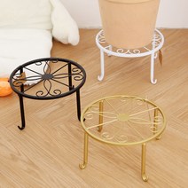 내일의공간 철제 화분 받침대 ( 다용도 받침대 화분선반), 화이트 소형