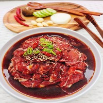 [현성축산] 양념 꽃등심 소불고기 500g X 2팩, 500g X 2, 1