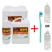 사사삭 타일 줄눈 욕실 석제세정제 백시멘트제거제, 공병 B타입, 4L x 1개
