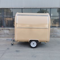 푸드트럭 커피푸드트 전동스쿠터 유럽 ​​벤더 핫도그 식품 카트를 위한 모바일 식품 트럭 7.5ft 다이닝, 없음