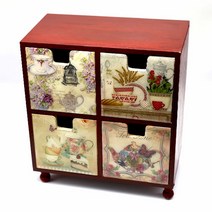 서랍 CD함 반제품 30cm M-02-042, 서랍 2개