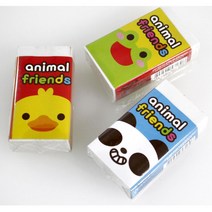 단체선물 문구용품 동물모양 왕지우개 잘지워지는