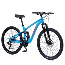 몬스터벌크 로드mtb 27.5 인치 크로스 컨트리 산악 자전거 충격 흡수 역학 디스크 브레이크, 02 Blue red_01 27.5