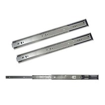 어솜 45폭 3단볼레일 고하중 푸쉬와 댐핑기능이 하나로 가구 싱크대 서랍레일, 500mm (좌/우 1조)