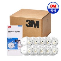 3M 1급 방진마스크 8955K 10개입 X 24팩 총240개, 상세설명 참조