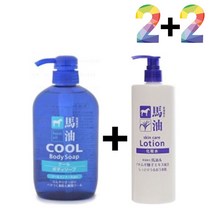 쿨 바디워시 가드름 클렌징 미끌거림없는 아하 바하 jpak822*335615776KL, 쿨바디워시(파랑) 2개_히알스킨180ml 2개, 본상품선택