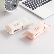 아기외출 미니 휴대용 컴팩트 물티슈 12p 물걸레 순한