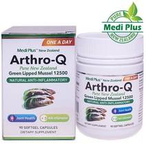 메디플러스 아스로큐 뉴질랜드 초록홍합 초록입홍합 글루코사민 12500 90캡슐