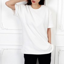 순이들 여성 피치기모 레이어드 반팔 티셔츠