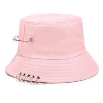 스피소 여자 남자 봄 여름 가을 사계절 벙거지모자 남녀공용 커플 피어싱모자 남성 여성 버킷햇 챙모자 끈조절 모자 자외선 차단 모자