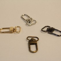 굿울 자물통 개고리D링(30mm) 뜨개 부자재, 30mm(브론즈)