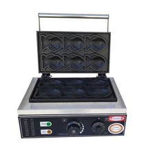 전기 붕어빵 기계 6구 창업 타이야끼 도미빵 제조기, 밝은 회색, 밝은 회색