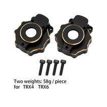 평기어 베벨기어 드론 rc카 포털 액슬 하우징 황동 블랙 스티어링 컵 C 시트 타이로드 홀더 기어 커버 서보 브래킷 1/10 Trx4 Trx6, [03] C