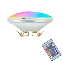 G53 RGB Led 풀 램프 9W AC/DC 12V 수중 다채로운 PAR36 조명 IP66 방수 조경, 웜 화이트