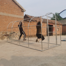 DIY 비닐하우스 소형 텃밭 온실 농막 온열 하우스, 폭2.5m길이4m높이2m