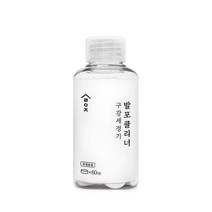 [살림이지] 구강세정기 청소용 발포클리너 세정제 1.5g x 60정