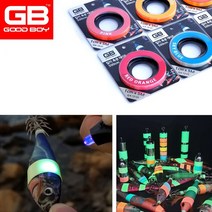 GB 컬러 축광 테이프 5M 야광테이프 형광 에기 튜닝 스티커 쭈꾸미 갑오징어 문어 낚시, 레드오렌지(GA-10-04)