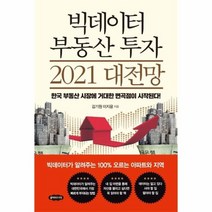 빅데이터 부동산 투자 2021 대전망, 상품명
