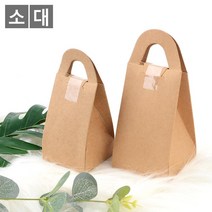 카페용 수제 과자쿠키 손잡이 종이박스 10개 조립, 대