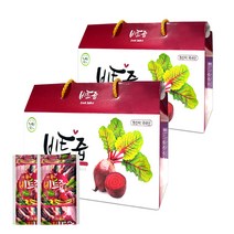 국내산 100% 레드 비트즙 30포 2박스
