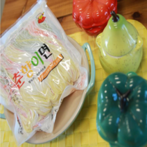 건강한 밥상 생칼국수 삼색면(춘향이면)10kg(식자재용)