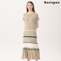 [보니스팍스]배색스트라이프원피스-MF73KO042