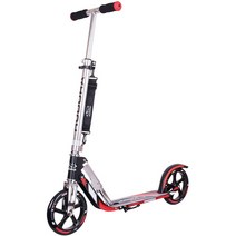 휴도라 205 성인 폴딩 킥보드 스쿠터 레드 HUDORA 205 Adult Folding Kick Scooter Red