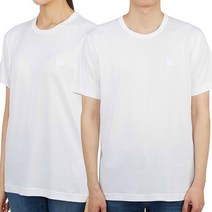 [아크네 스튜디오] 페이스 로고 25E173 183 공용 반팔티셔츠 레귤러핏