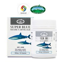 호주 청상어연골 cartilage 500mg 120캡슐 네이쳐스탑, 1개, 기본
