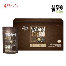 풀무원 건강즙 발효숙성 흑마늘600, 80ml, 120포