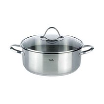 휘슬러 파리 스테인리스 스틸 스튜 냄비 (3.9 리터 직경 24 cm) 인덕션 독일직구, 3/9 L - Ø 24 cm