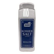 Badia 바디아 코셔 솔트 소금 42oz 1.19kg, 1개