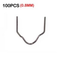 플라스틱 용접기용 핫 스테이플러 500 개 자동차 수리 기계 용접 와이어 범퍼, 04 D 100pcs