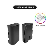 레이저 측정기 레벨기 MaKeDa 공구 레벨 리튬 배터리 6000mAh 대용량 충전식 디지털 12/16 라인, 2400mAh Set 1