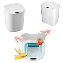 더편한생활 자동센서 스마트 휴지통 쓰레기통 14L 16L, M (14L)
