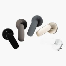 에이팩 방문손잡이 AFL-1101 - 5color (문짝두께 50mm까지 호환), 다크그레이+장볼트추가