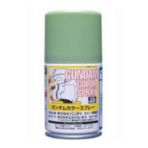 건담컬러 스프레이 SG06 MS 그린(반광) MR HOBBY