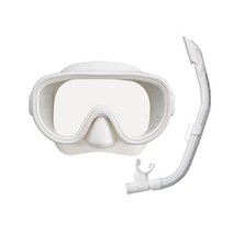 투사 리프투어러 스노쿨링 세트 RC-1117Q 프리다이빙 성인용, 6. WW(화이트)