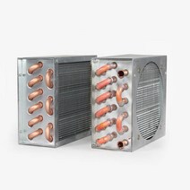 판형 열교환기 공냉식 수냉식 팬 쿨러 동관 냉각팬, 3×6×155 콘덴서