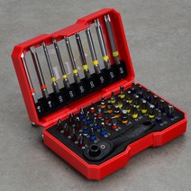 P.I.T. S2 합금강 스크루드라이버 비트 46PCS 세트, 스크류드라이버비트