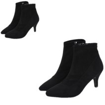 신알지[국민숙녀화] 여자 봄 가을 계절없는 스판 스웨이드 슬림핏 !!스판 극세사 앵클 데일리슈즈 언제나 어디서나 일상 평상