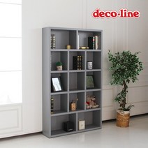 [데코라인] 코넬 심플 1200 5단 책장 DYL022, 색상:아카시아+화이트