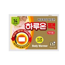 하루온팩 붙히는 핫팩 약국100매, 1개