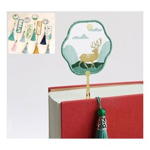 [New] WB7BA90DIY 패키지 자수 책갈피 취미생활 선물 핸드메이드, 쿠팡윙 A294 대나무