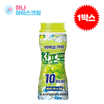 해태제과 아이스가이 청포도 15개 한박스, 200ml