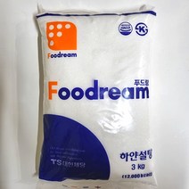 푸드림 백설탕 3KG, 4개